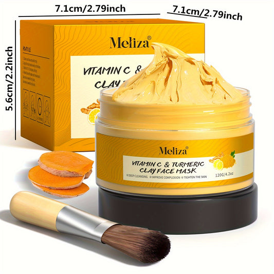 Vitamin C & Turmeric Clay Mask