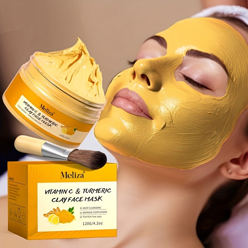 Vitamin C & Turmeric Clay Mask