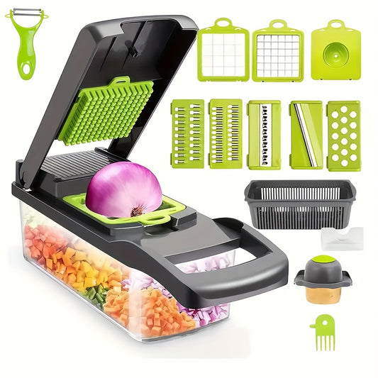 12-in-1 Manual Vegetable Chopper