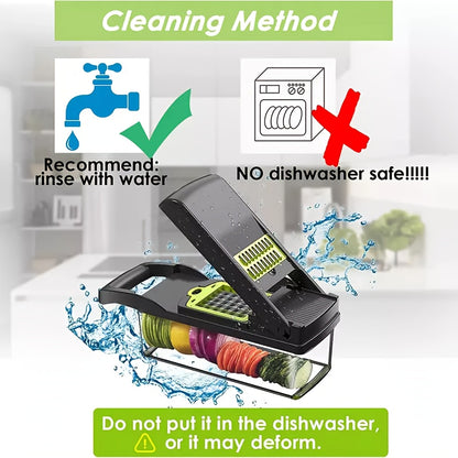 12-in-1 Manual Vegetable Chopper