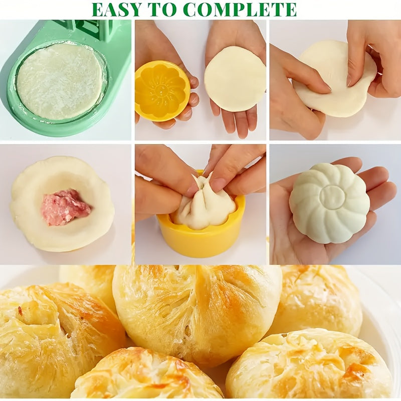 Multifunctional 3-in-1 Kitchen Dumpling Mold
