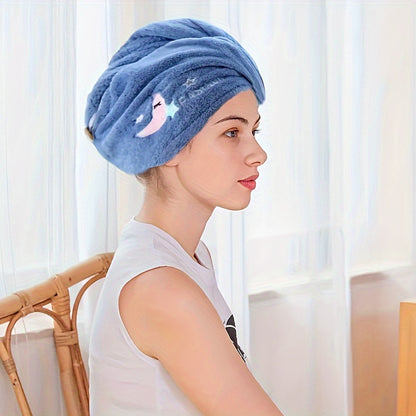 Quick-Dry Hair Wrap & Shower Cap