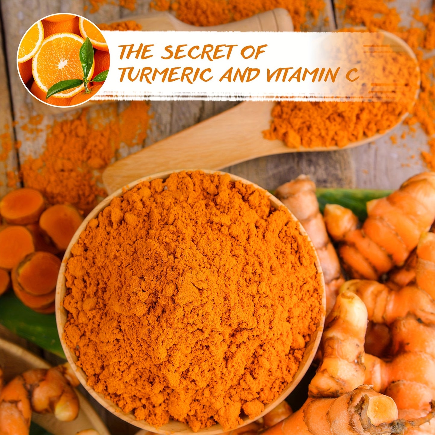 Vitamin C & Turmeric Clay Mask